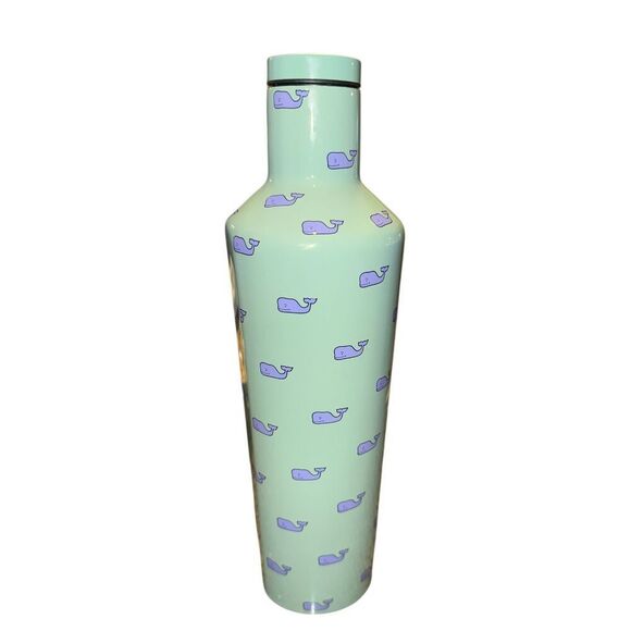 Corkcicle Vineyard Vines Collab 25 OZ Canteen Whales All Over - Picture 1 of 6